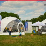 Polidomes 30 Transparent front geodomes
