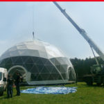 polidomes p300-dome tent crane